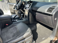 Toyota Land Cruiser Prado 150 2009–2023 Premium tekstila paklājiņi (melni) 7-vietīgs, 2013-2022 foto 2