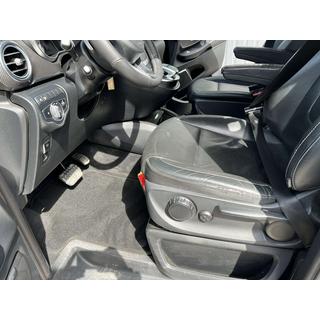 Premium tekstila paklāji V-class, ExtraLong, 2 sānu (Tikai pašizvešana, pilns salons, melni) foto 1