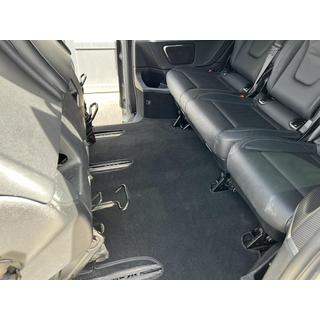Premium tekstila paklāji V-class, ExtraLong, 2 sānu (Tikai pašizvešana, pilns salons, melni) foto 3
