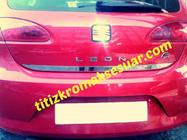 Seat Leon 2005–2012 Bagāžnieka malas uzlika (nerūsējošais tērauds) foto 2