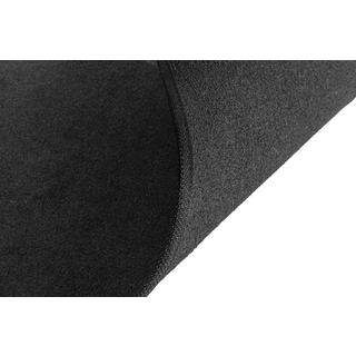 Premium tekstila paklājiņi (3 rindām, melni) foto 2