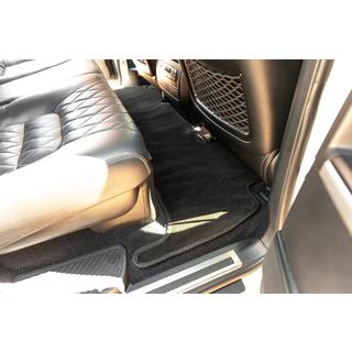 Premium tekstila paklājiņi V-2 (2012-2021, melni) Toyota Land Cruiser 200 2007–2021 foto 3