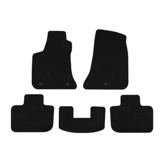 Tekstila salona paklāji Premium V1 (Melni) Chrysler C300 2011–2023 foto 1