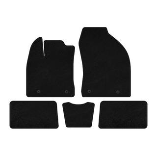 Premium tekstila paklājiņi (HB, hibrīds, melni) foto 1