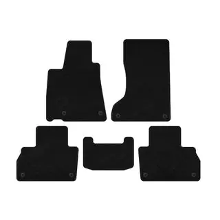 Premium tekstila paklājiņi (Melni)