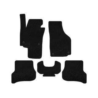 Premium tekstila paklājiņi (Melni) Seat Altea 2004–2015 foto 1