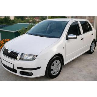 Spoguļu uzlikas 2006↗ (2 gab., nerūs. tērauds) Skoda Fabia 2000–2007 foto 1