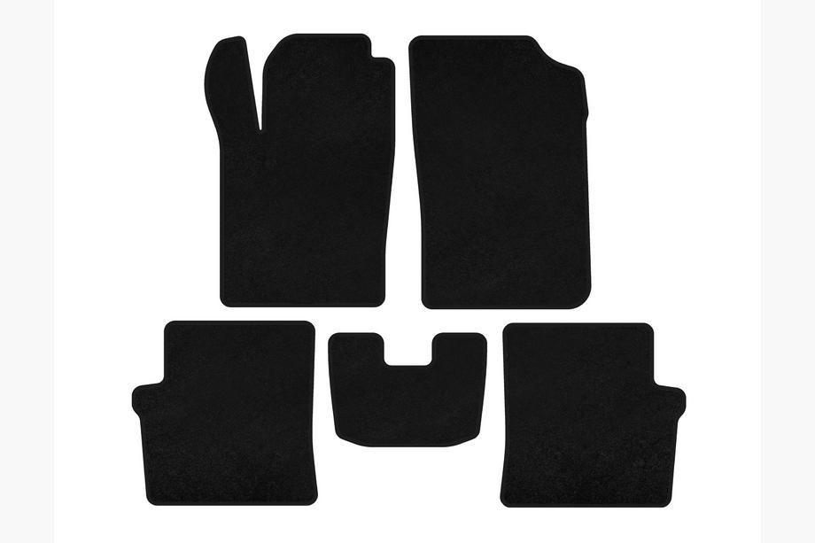 Citroen Xsara II 2000–2006 Tekstila salona paklājiņi Classic (HB, 5 durvju, melni) Image