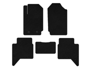 Ford Ranger 2011–2022 Tekstila paklājiņi Classic (Melni) foto 1