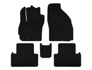 Mazda 5 2005–2009 Classic tekstila paklāji (2 rindas, 7-vietīgs, melns) foto 1