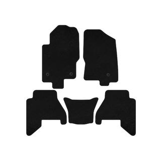 Tekstila salona paklājiņi Classic V2 (2 rindas, melni, 2010-2014) Nissan Pathfinder R51 2005–2014 foto 1