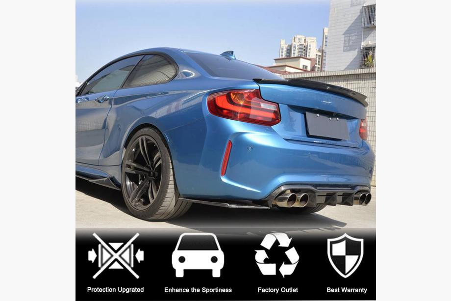 BMW 2. sērija F22/F23 2014–2021 Bagāžnieka vāka spoilers FRP (Coupe) Image