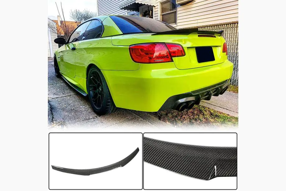 BMW 2. sērija F22/F23 2014–2021 M4 stila spoileris (F22, oglekļa šķiedra) Foto 1