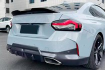 BMW 2. sērija G42 2021– MP-Style spoileris (spīdīgi melns) foto 2