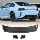 BMW 2. sērija G42 2021– Spoileris V6 (spīdīgi melns) foto 1