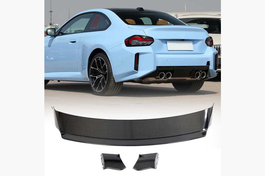 BMW 2. sērija G42 2021– Spoileris V6 (spīdīgi melns) Image