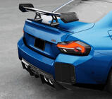 BMW 2. sērija G42 2021– Spoileris V7 (spīdīgi melns) foto 2
