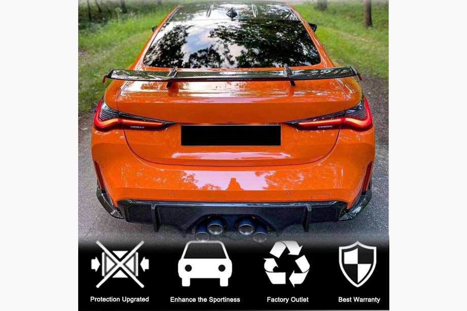 BMW 4. sērija G22/23/26 2020– Spoileris (G82/83, oglekļa šķiedra) Foto 4