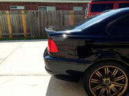 BMW 3. sērija E46 1998–2006 Bagāžnieka vāka spoileris Carbon V2 (Coupe) foto 4