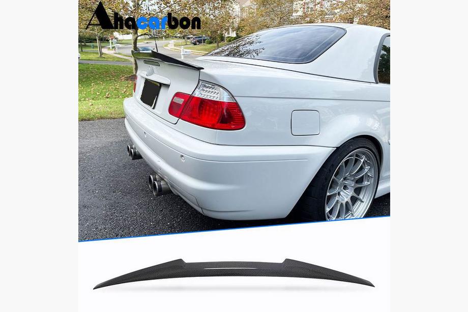 BMW 3. sērija E46 1998–2006 M4 stila spoileris (Coupe, karbons) Image