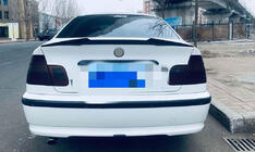 BMW 3. sērija E46 1998–2006 M4 stila spoilers (SD, oglekļa šķiedra) foto 2