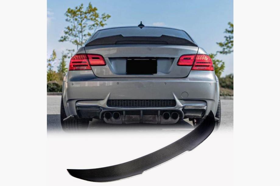 BMW 3. sērija E90/E91 2005–2011 Bagāžnieka vāka spoilers FRP V1 (SD) Image