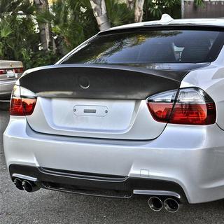 CSL stila spoileris (E90 2005-2008, oglekļa šķiedra) foto 3