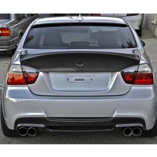 CSL stila spoileris (E90 2005-2008, oglekļa šķiedra) foto 4