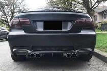 BMW 3. sērija E90/E91 2005–2011 Bagāžnieka vāka spoileris Carbon V7 (SD) foto 2