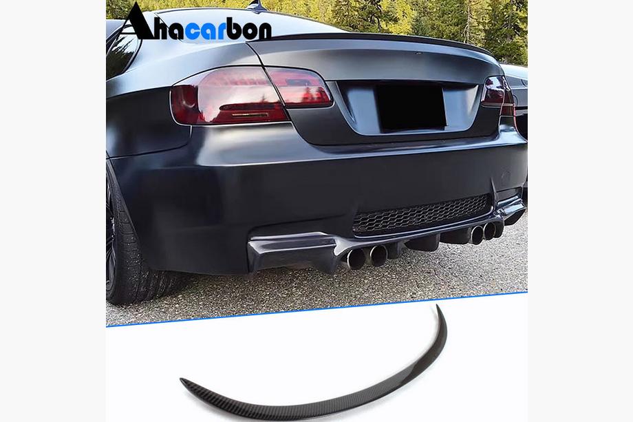 BMW 3. sērija E90/E91 2005–2011 Bagāžnieka vāka spoileris Carbon V7 (SD) Image