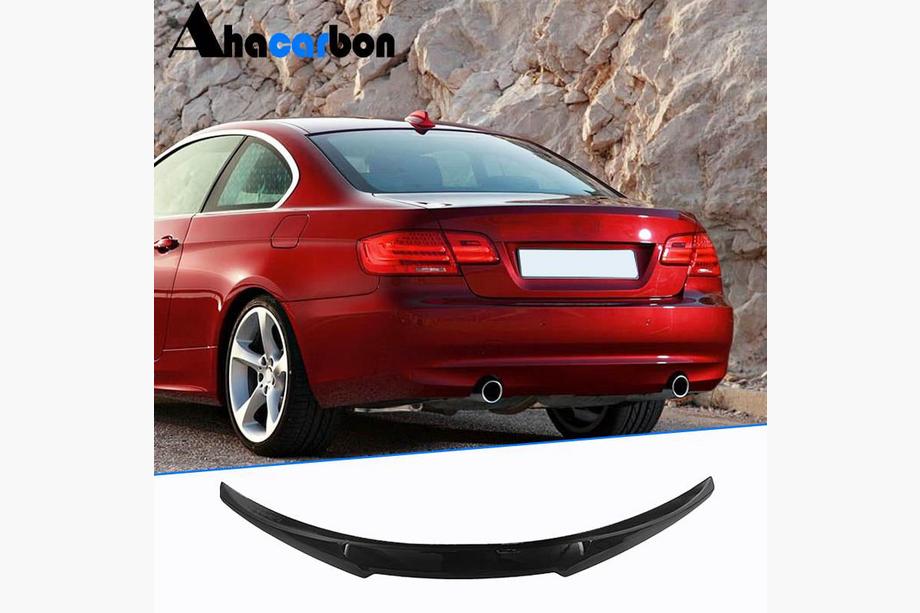 BMW 3. sērija E90/E91 2005–2011 Aizmugurējais spārna spoilera lūpa bagāžnieka vākam, ABS (Coupe) Image