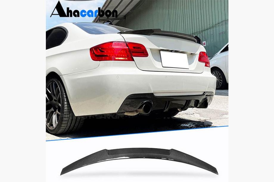 BMW 3. sērija E92/E93 2006–2013 M4-Style V2 spoilers (E92, oglekļa šķiedra) Foto 1