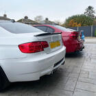 BMW 3. sērija E92/E93 2006–2013 M4-Style V1 spoileris (E92, oglekļa šķiedra) foto 3