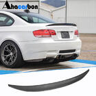 BMW 3. sērija E90/E91 2005–2011 Aizmugures bagāžnieka vāka spoileris no oglekļa šķiedras V5 (Coupe) foto 1