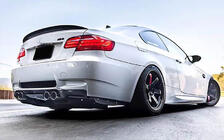 BMW 3. sērija E90/E91 2005–2011 Aizmugurējā bagāžnieka vāka spoileris FRP V7 (Coupe) foto 4