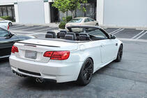 BMW 3. sērija E92/E93 2006–2013 M3-Style aizmugurējais spoileris (E93, oglekļa šķiedra) foto 4
