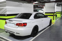 BMW 3. sērija E92/E93 2006–2013 M3-Style aizmugurējais spoileris (E93, oglekļa šķiedra) foto 5
