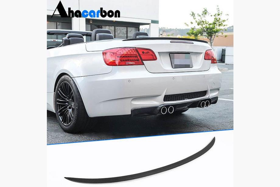 BMW 3. sērija E90/E91 2005–2011 Bagāžnieka vāka spoileris Carbon V2 (Kabriolets) Image