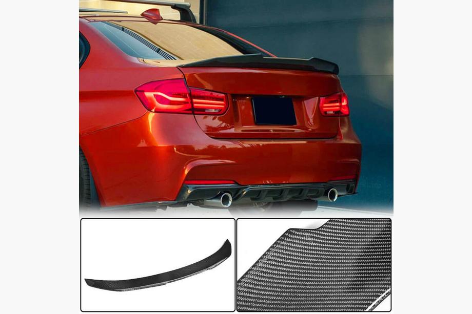 BMW 3. sērija F30/F31 2012–2019 Bagāžnieka vāka spoileris FRP (SD) Foto 2