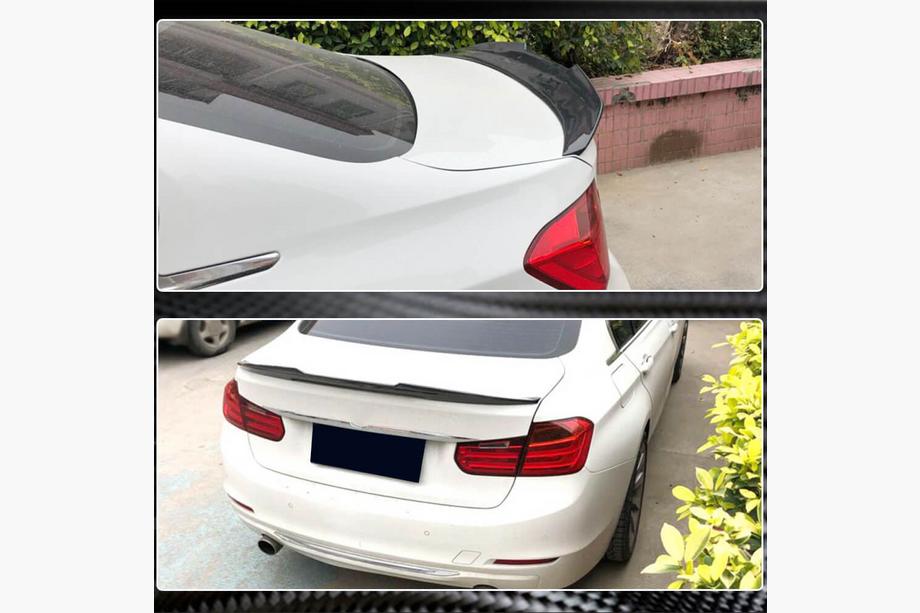 BMW 3. sērija F30/F31 2012–2019 Bagāžnieka vāka spoileris FRP (SD) Foto 5