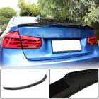 BMW 3. sērija F30/F31 2012–2019 M4 stila spoileris (F30/F80, kaltas oglekļa šķiedras) foto 2