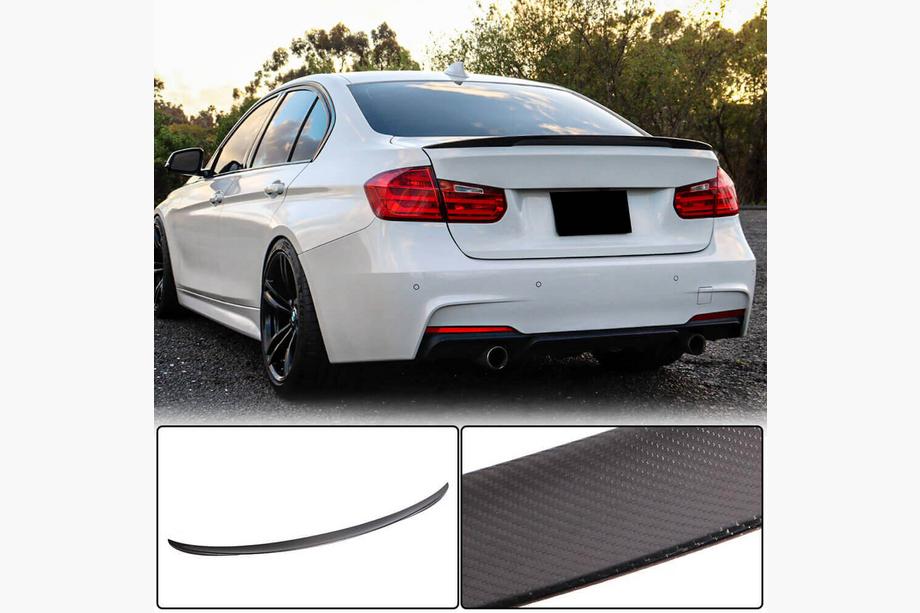 BMW 3. sērija F30/F31 2012–2019 Bagāžnieka vāka spoilers Karbons V16 (SD) Image