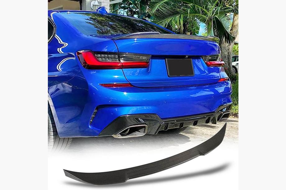 BMW 3. sērija G20/G21 2018– Spoileris V5 (G20/G80, oglekļa šķiedra) Foto 1