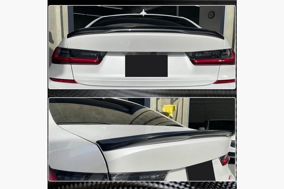 BMW 3. sērija G20/G21 2018– Spoileris V3 (G20/G80, oglekļa šķiedra) Foto 3