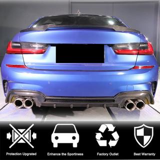 M4-Style V1 spoileris (G20/G80, oglekļa šķiedra) foto 2