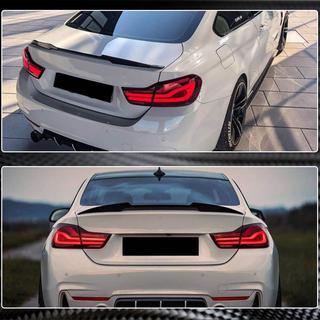 Spoileris V2 (F32, oglekļa šķiedra) BMW 4 sērija F32/F33/F36 2012–2020 foto 4