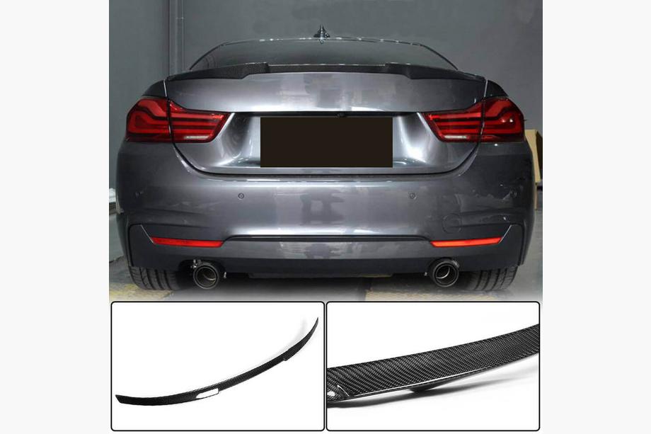 BMW 4 sērija F32/F33/F36 2012–2020 V7 spoileris (F32, oglekļa šķiedra) Foto 1