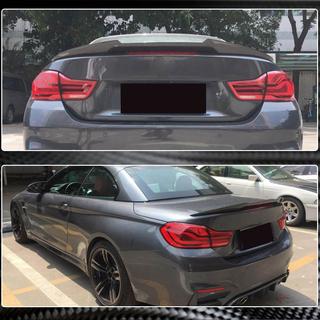M4-Stlye spoileris (F33/F83, oglekļa šķiedra) BMW 4 sērija F32/F33/F36 2012–2020 foto 3