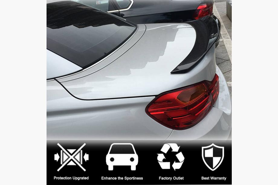 BMW 4 sērija F32/F33/F36 2012–2020 Spoileris V2 (F33/F83, oglekļa šķiedra) Foto 3