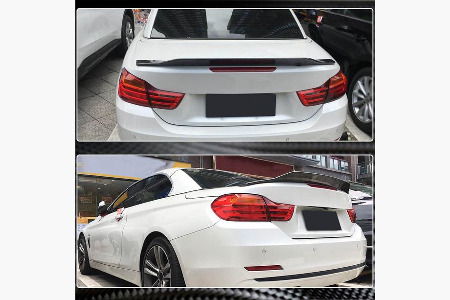 BMW 4 sērija F32/F33/F36 2012–2020 Spoileris V2 (F33/F83, oglekļa šķiedra) Foto 4